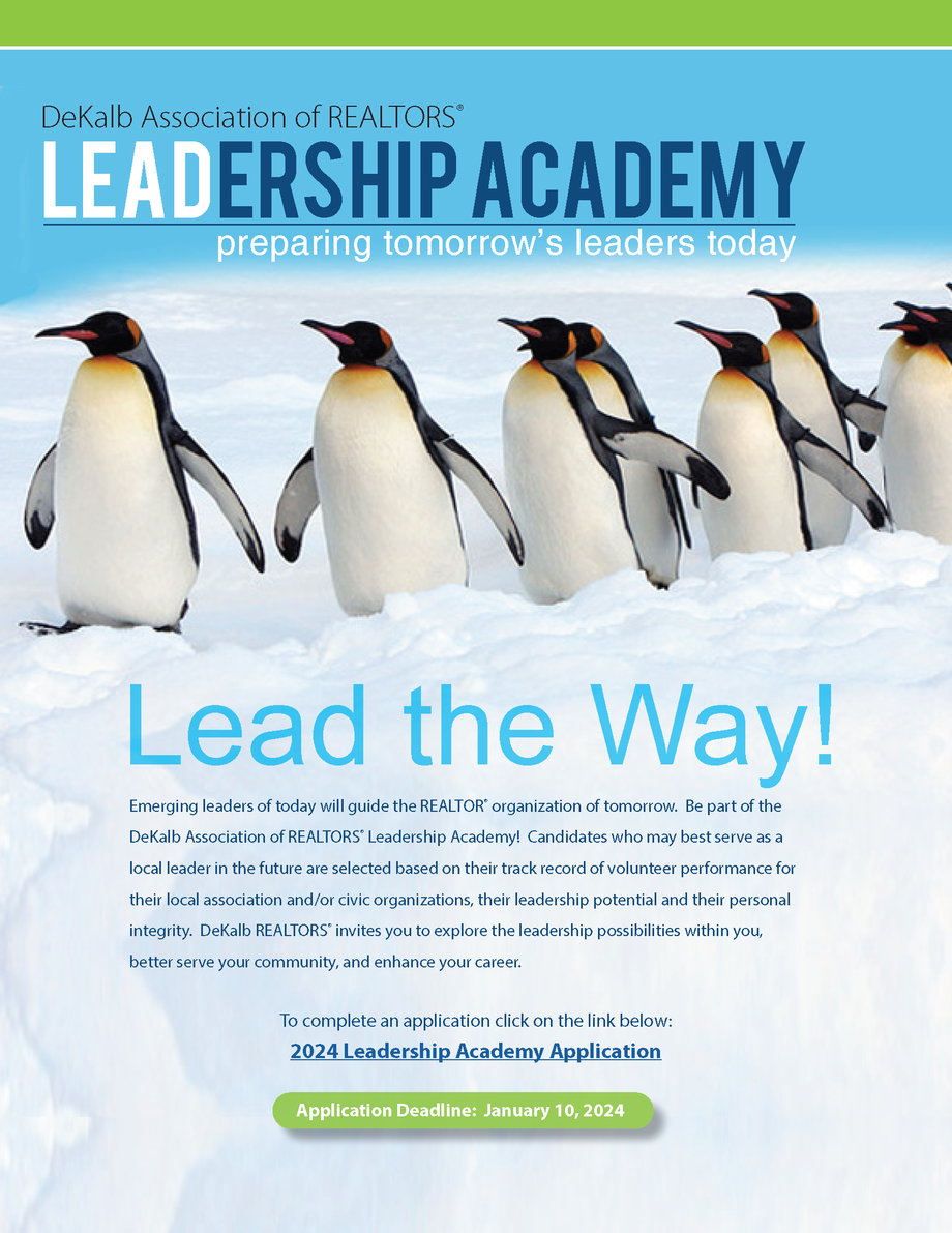 2024 Leadership Academy Flyer